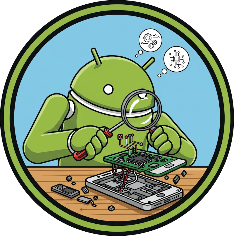 Android fundamentals course logo